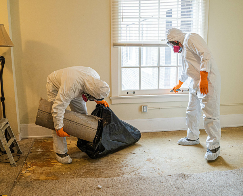 Cleaning Chemical Spill