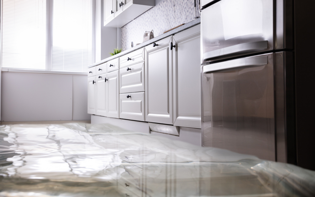 Close-up Of Flooded Floor