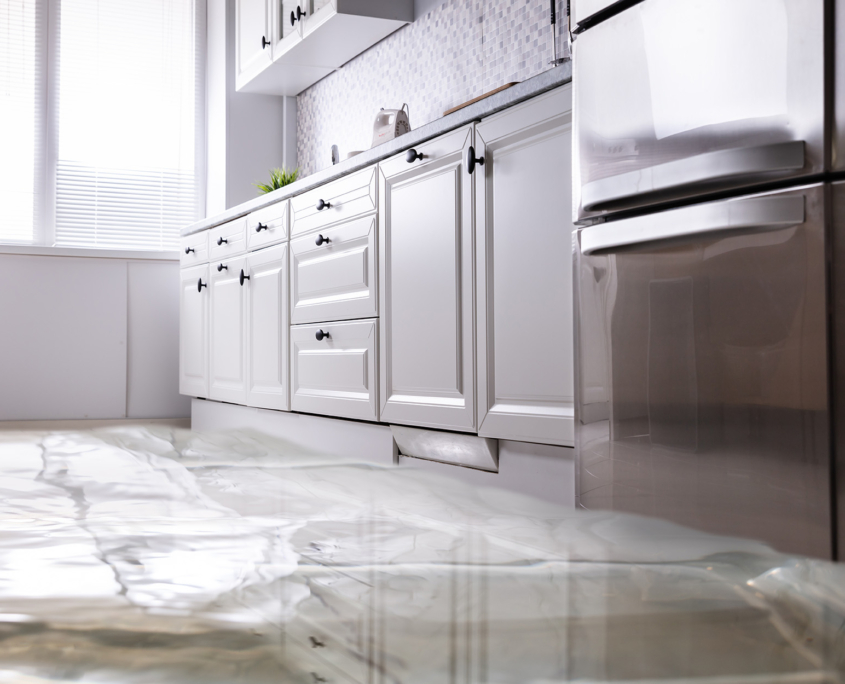 Close-up Of Flooded Floor