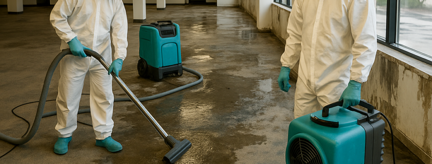 commercial water damage restoration