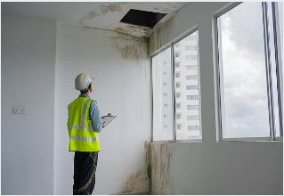 Ultimate Guide to Water Damage Restoration Service Near Me in San Antonio 4 Water damage restoration service near me technician documenting damage with tablet in San Antonio property