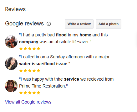 Ultimate Guide to Water Damage Restoration Service Near Me in San Antonio 6 Happy customers reviewing water damage restoration service near me provided by Prime Time Restoration in San Antonio