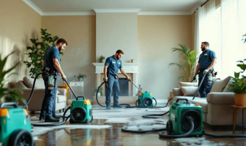 10 Expert Tips for Water Damage Restoration Live Oak TX - Protect Your Home Today 4 Prime Time restoration team using professional equipment in Live Oak TX