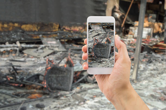 Documenting fire damage for insurance during fire damage restoration in Live Oak using comprehensive photography
