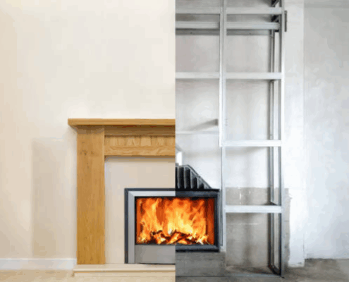 Fire damage restoration in New Braunfels using thermal imaging to detect hidden damage behind walls