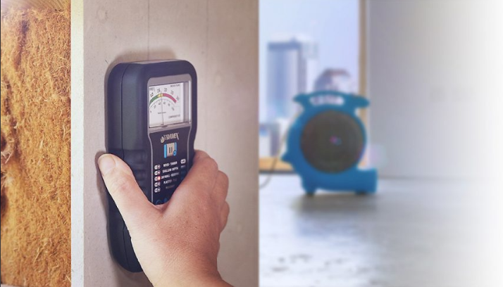  Insurance claim assistance in Buda professional demonstrating concealed damage to adjuster with specialized tools
