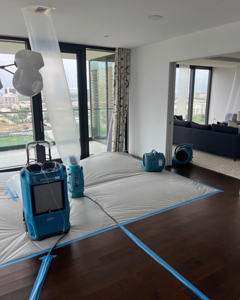 Residential Water Damage Restoration: A Complete Homeowner's Guide to Recovery 3 Industrial drying equipment used in residential water damage restoration process
