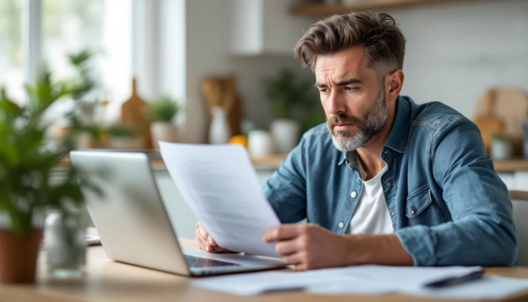 Residential Water Damage Restoration: A Complete Homeowner's Guide to Recovery 4 Homeowner navigating insurance claim during residential water damage restoration