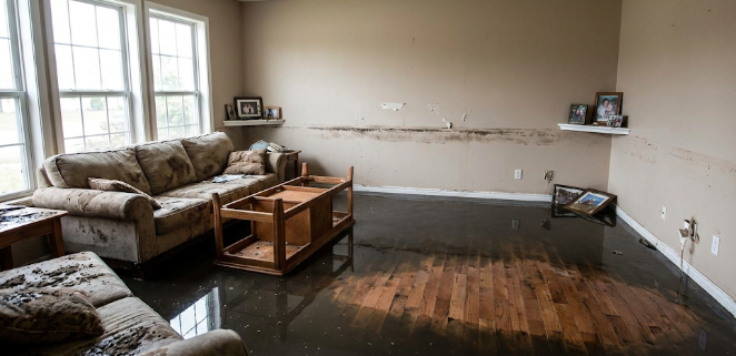 Water Damage and Restoration: The Essential 7-Step Process Every Property Owner in San Antonio Must Know 1 water damage and restoration needed in flooded San Antonio home with visible floor damage