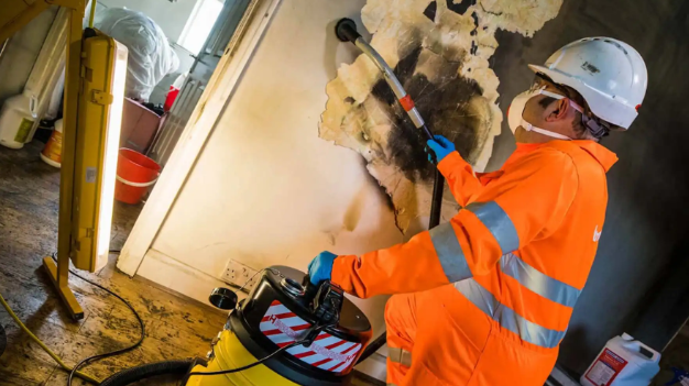 Fire Damage Restoration San Antonio: How PTR247 Brings Properties Back to Life 2 fire damage restoration san antonio technician inspecting soot damage